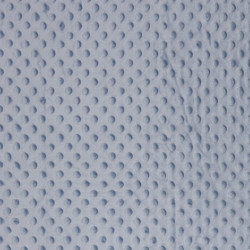 Minky Plüsch rauchblau